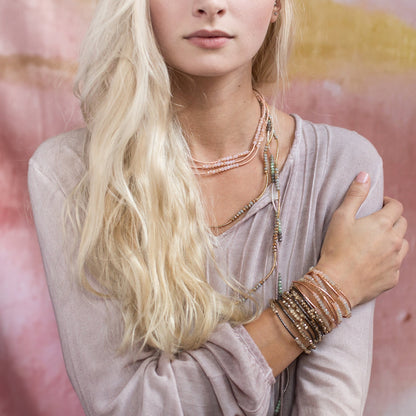 Scout Wrap Bracelet, Iced Mint/Silver