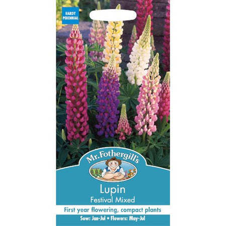 Lupin - Festival Mix Seeds, Mr Fothergill's
