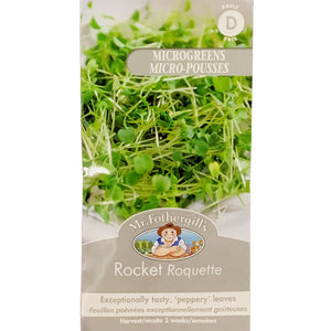 Micro Greens - Rocket Seeds, Mr Fothergill's