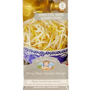 Sprouting Seeds - Mung Bean, Mr Fothergill's
