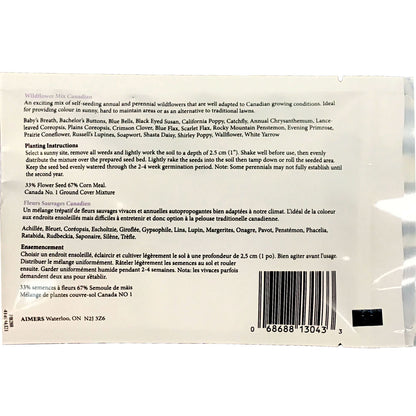 Wildflowers - Canadian Mixture Seeds, Aimers Jumbo