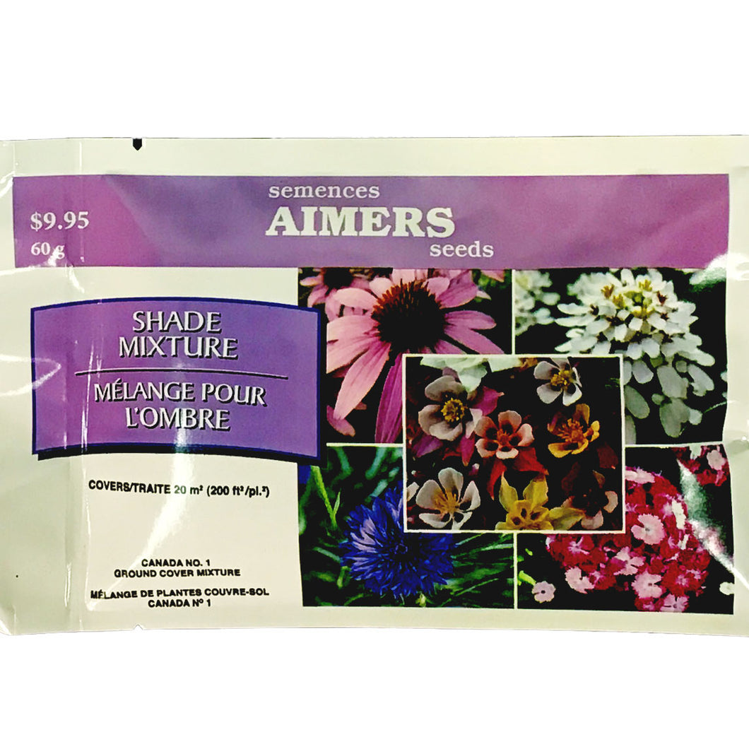 Wildflowers - Shade Mixture Seeds, Aimers Jumbo