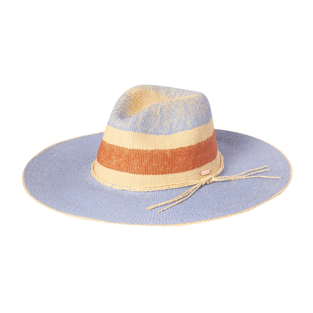 Ladies Wide Brim Sunhat, Carmela, Blue