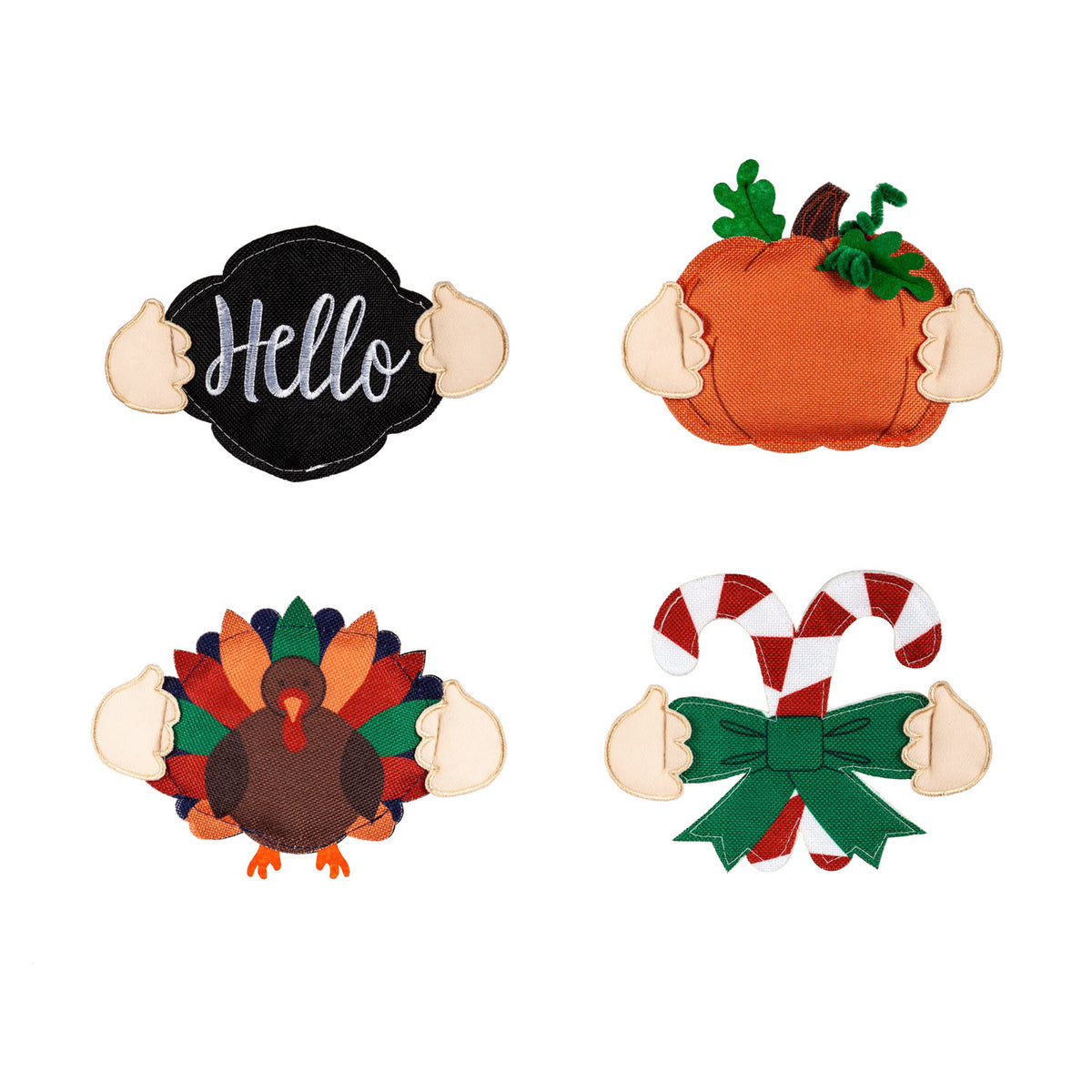 Interchangable Seasonal Gnome Door Hanger