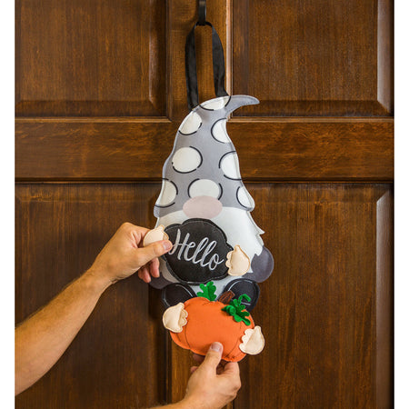 Interchangable Seasonal Gnome Door Hanger