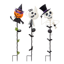 Load image into Gallery viewer, Halloween Character Solar Garden Stake, 36in
