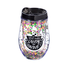 Load image into Gallery viewer, Double Wall Glitter Halloween Tumbler, 10oz
