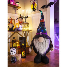 Load image into Gallery viewer, LED Plush Halloween Witch Gnome, 52in
