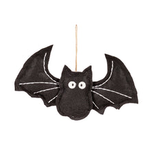 Load image into Gallery viewer, Hanging Plush Bat Decor, 4in
