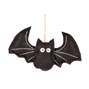 Hanging Plush Bat Decor, 4in