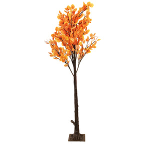 Lighted In/Outdoor Fall Eucalyptus Tree, 6ft