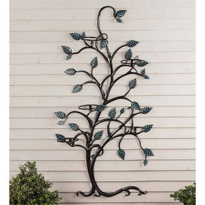 Hanging Tree Trellis with 5 Pot Holders, 71.25in