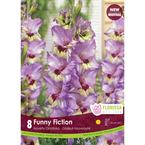 Gladiolus, Novelty - Funny Fiction Bulbs, 8 Pack