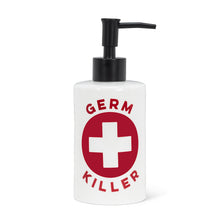 Load image into Gallery viewer, Germ Killer Ceramic Pump Bottle, 14oz
