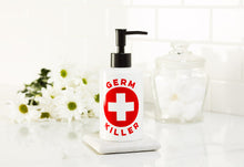 Load image into Gallery viewer, Germ Killer Ceramic Pump Bottle, 14oz
