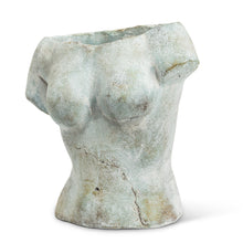 Load image into Gallery viewer, Planter, Cement, Female Torso Sculpture
