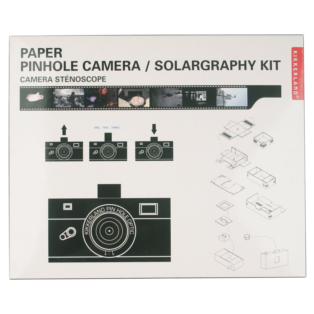 Pinhole Camera Solargraphy Kit