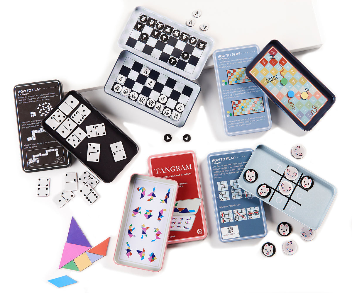 Magnetic Travel Game, 6 Styles
