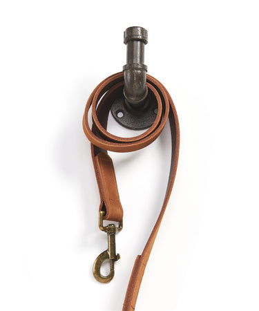 Cast Iron Industrial Pipe Wall Hook, 3 Styles