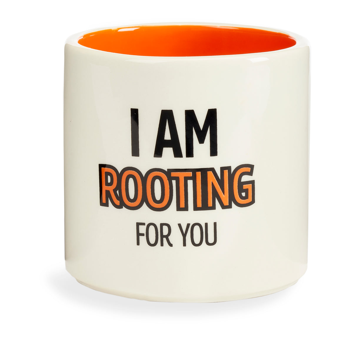 Pot, 3in, Ceramic, I Am Rooting For You