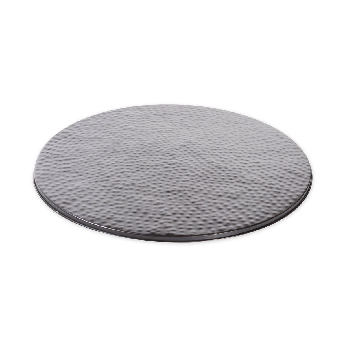 Hammered Iron Fire Pit Table Top/Cover, 24in dia
