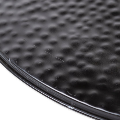 Hammered Iron Fire Pit Table Top/Cover, 24in dia