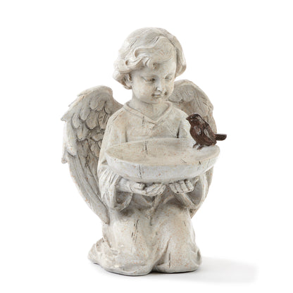 Polystone Angel Bird Feeder