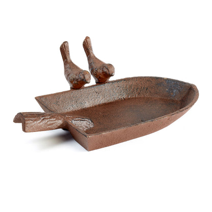 Cast Iron Shovel Dish-Style Bird Feeder