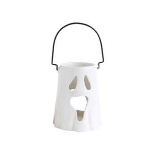 Ceramic Ghost Tealight Lantern, 2 Styles