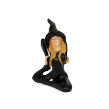 Load image into Gallery viewer, Resin Witch Figurine in Yoga Pose, 4 Styles
