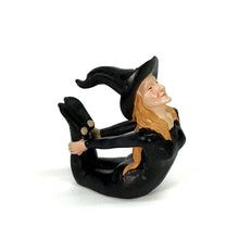 Load image into Gallery viewer, Resin Witch Figurine in Yoga Pose, 4 Styles
