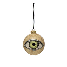 Load image into Gallery viewer, Glass Eyeball Ornament, 3in, 4 Colours
