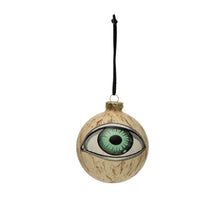 Load image into Gallery viewer, Glass Eyeball Ornament, 3in, 4 Colours
