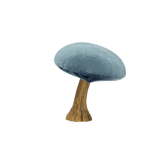 Velvet Mushroom with Resin Stem, 3.75in, 6 Colours