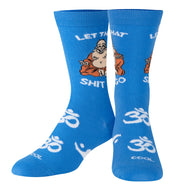 Women's Crew Socks, 5-11, Let That Sh!t Go