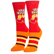 Women's Crew Socks, 5-10, Red Hots
