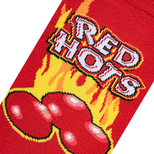 Women's Crew Socks, 5-10, Red Hots