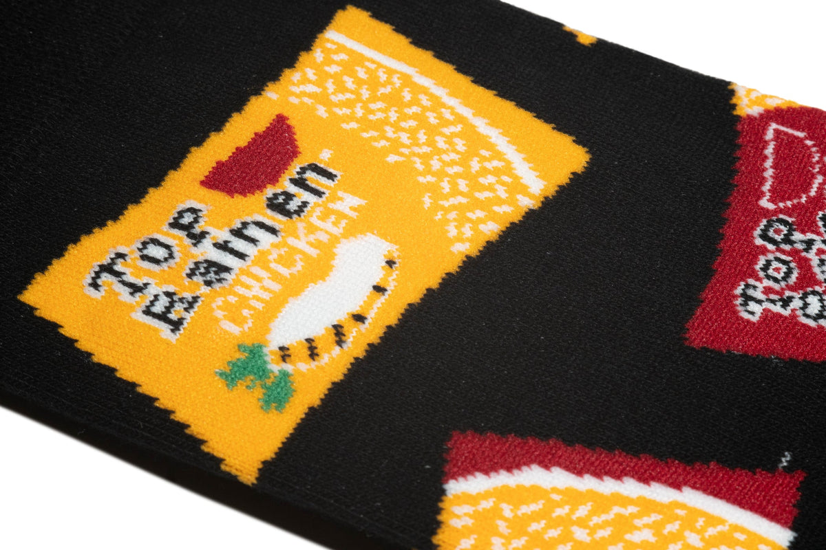 Men's Crew Socks, 6-13, Top Ramen