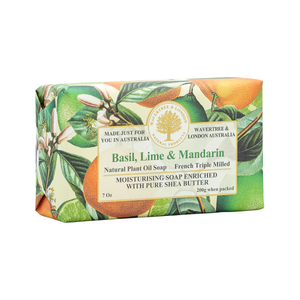 Wavertree & London Soap, Basil Lime Mandarin, 7oz