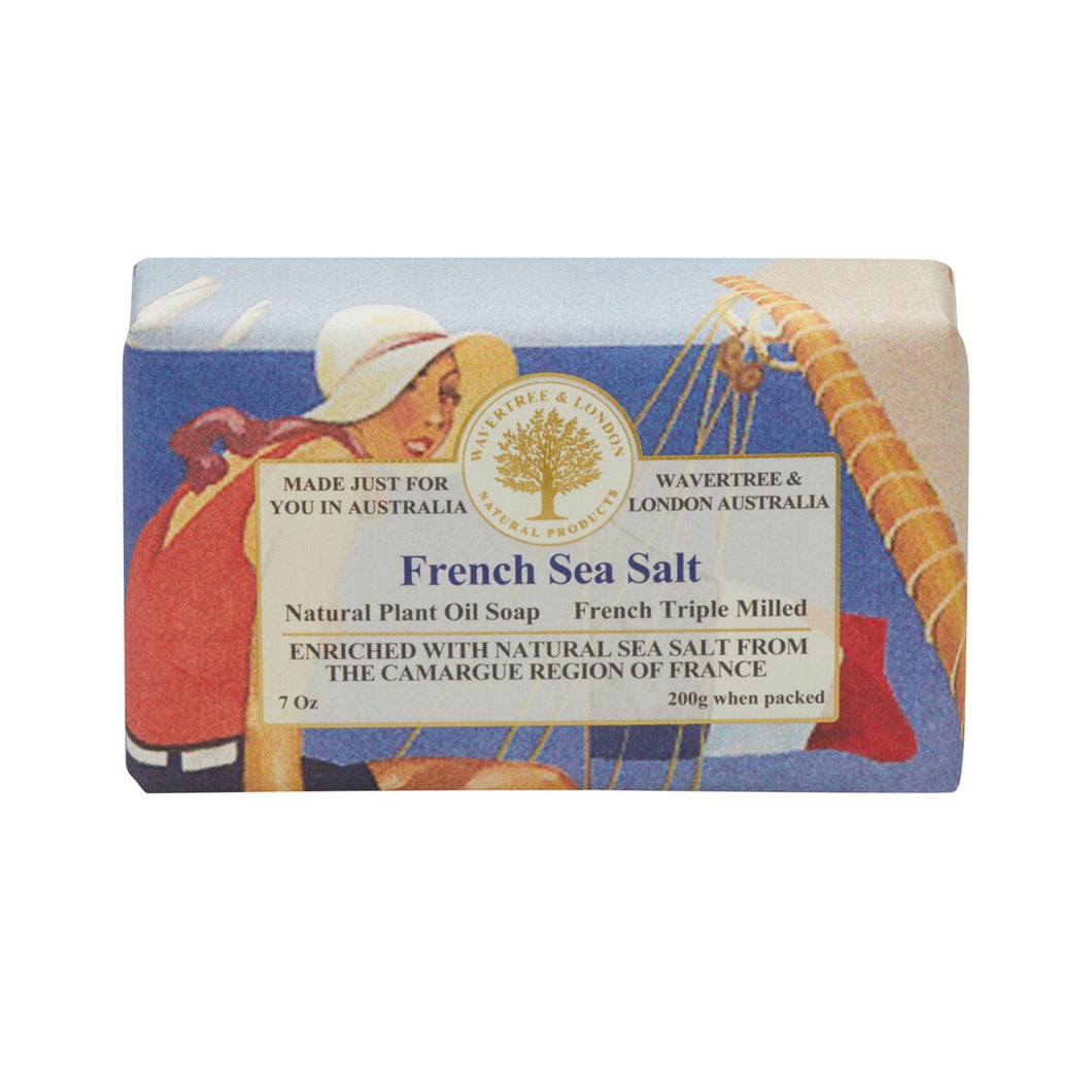 Wavertree & London Soap, French Sea Salt, 7oz