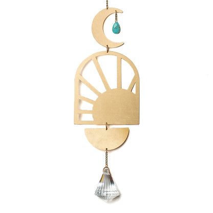 Sunshine & Turquoise Suncatcher