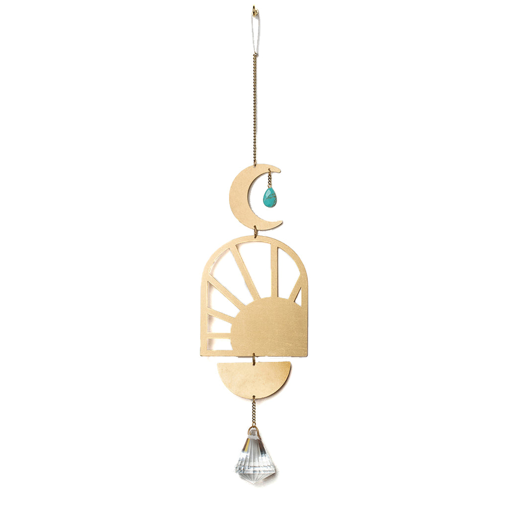 Sunshine & Turquoise Suncatcher