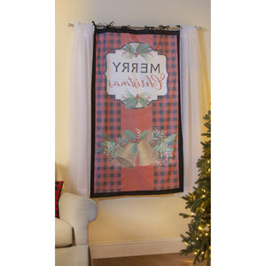 Christmas Joy Shadow Scapes Window Shade, 60in