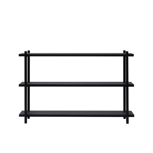 Metal 3-Tier Shelf, Black