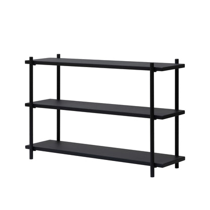Metal 3-Tier Shelf, Black
