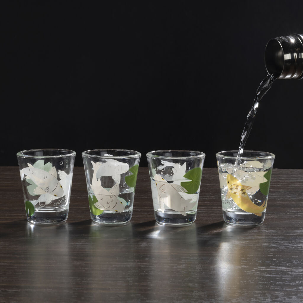 Koi Morph Shot Glasses, Set of 4