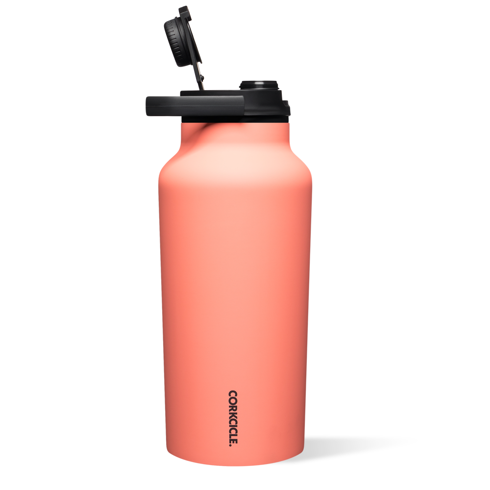 Corkcicle Sport Jug, 64oz, Coral