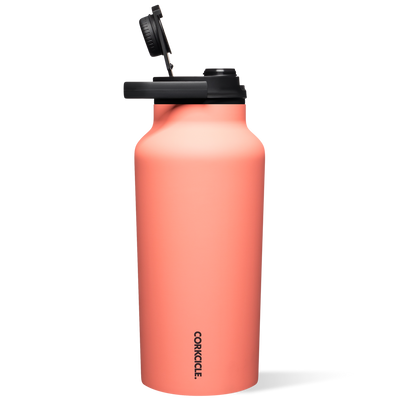 Corkcicle Sport Jug, 64oz, Coral