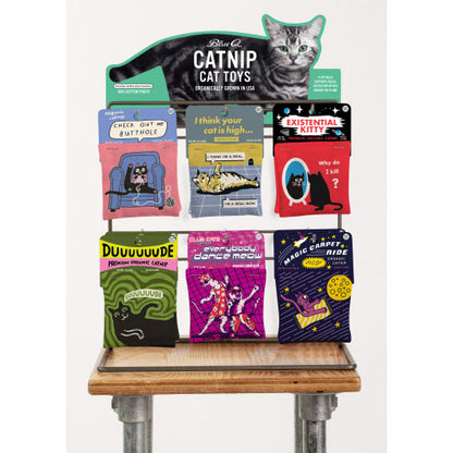 Rambling Text Catnip Toy