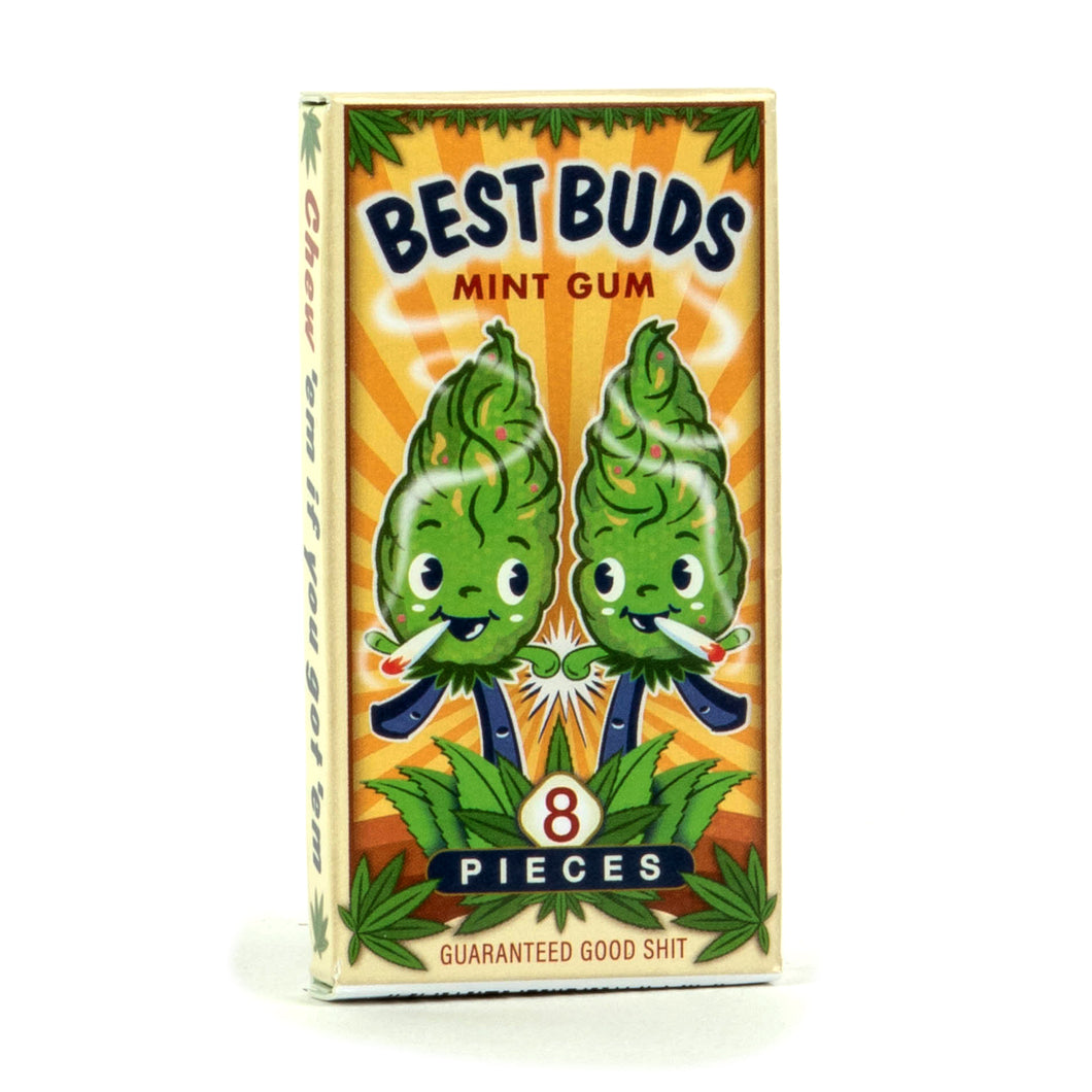 Best Buds Mint Gum, 8 Pk